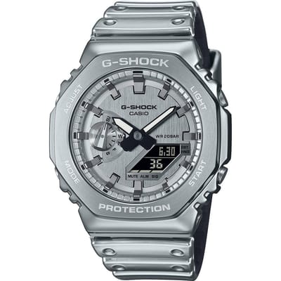Casio G-shock G-steel Heren Horloge Zilverkleurig GM-2100YM-8AER