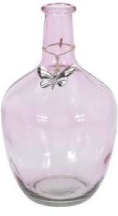H&SCollection Roze decoratieve vaas