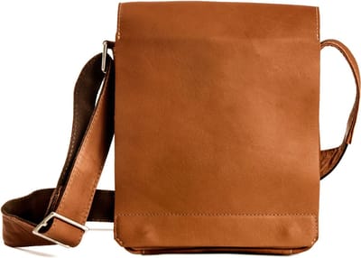 HAROLD'S Leren Schoudertas Campo Crossbag Cognac Lichtbruin