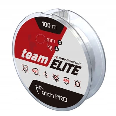 MATCHPRO ELITE Vislijn 0.20mm 100m - Sterk & Zichtbaar in Water