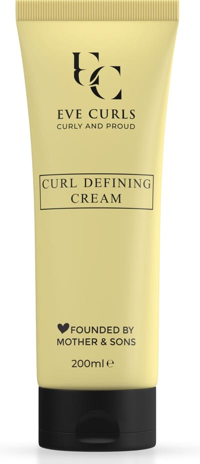 Eve Curls Curl Defining Cream - Haar Creme - Krullen Crème - Haarverzorging - Krullen Haarstyling - Curly Girl - Krullend Haar - 200ml