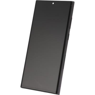 Ensemble écran tactile LCD pour Galaxy S22 Ultra 5G SM S908 S908U S908A S908W US Remplacement d'écran avec cadre noir Numériseur gray
