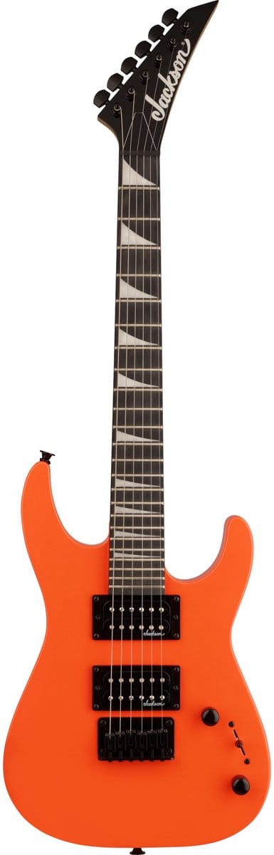 Jackson JS Series Dinky Minion JS1X AM Safety Orange - ST-Style elektrische gitaar