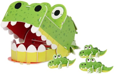 Bouwpakket 3D Krokodil