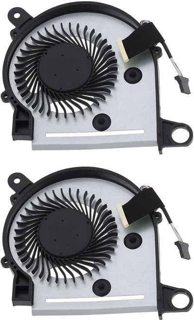 Allecto Plus - CPU koelventilator voor HP Pavilion X360 13-U - Set van 2 stuks - Compatibel met 855966-001 - Computer Radiator Ventilator