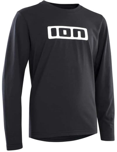 Ion Logo Dr Langarm Enduro Trui Zwart 10-12 Years Kinderen
