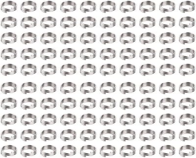 Set van 100 Dartpijlen Schacht Ringen, O-Ringen, Veer Ringen en Accessoires voor Dart Schachten