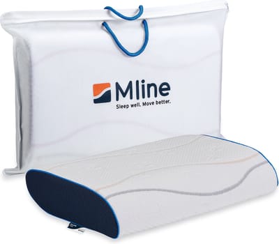 M line Pillow You ergonomisch hoofdkussen - medium – anti-allergeen – nek- en hoofdondersteuning – 10 cm hoog – schouderbreedte 35 - 43 cm