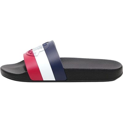Moncler Basile Zwembadslippers Zwart Tricolore Heren Sneakers Rood Wit Blauw 4C700-0001A49998 40 gray