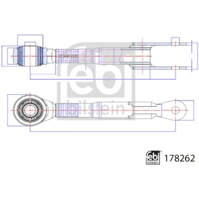 Beugel, torsiestang op frame FEBI BILSTEIN 178262