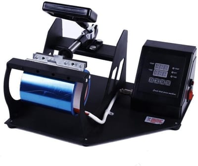 Hittepers Mokken - Transfer Machine - Foto's Printen - Sneller Meer Maken - 38x35x34cm - Zwart
