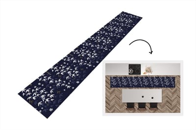 Keukenloper 300x50 cm - Keukenmat vinyl Sakura - Bloesem - Patroon - Japan - Keukenmatten loper - Keuken vloerkleed tapijt