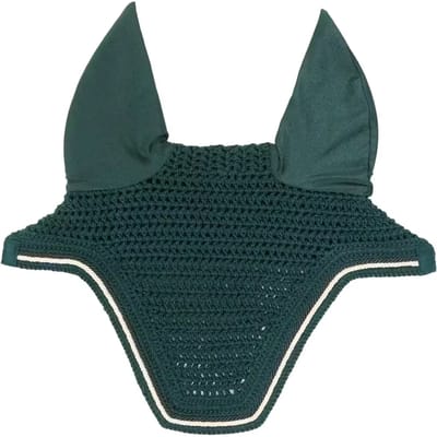 Kentucky Horsewear - Oornetje Wellington diamond rope dennengroen Full