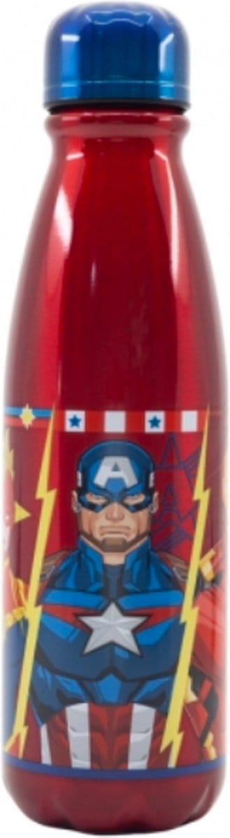 Aluminium drinkbeker / drinkfles Marvel Avengers - 600 ML - INVINCIBLE FORCE