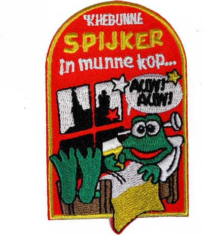 Fjesta© Oeteldonk embleem - Spijker in munne kop