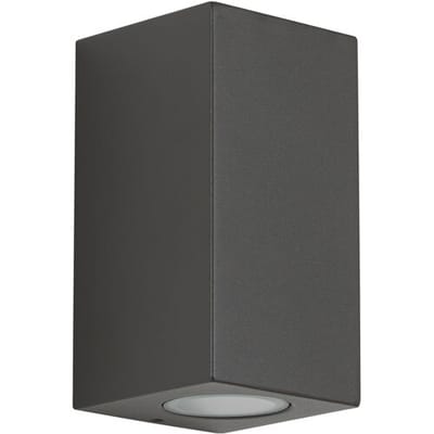 KS Verlichting - wandlamp - Big Levi - up - down - buitenlamp - GU10 - modern - vierkant - aluminium - antraciet
