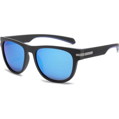0 -0.5 -0.75 Jusqu'à -6 Lunettes de Soleil Ovales Sportives d'Extérieur pour Myopes Avec Ordonnance TR90 Lunettes de Soleil Anti-Reflets pour Conduire pour Homme Myopia -6.0 black