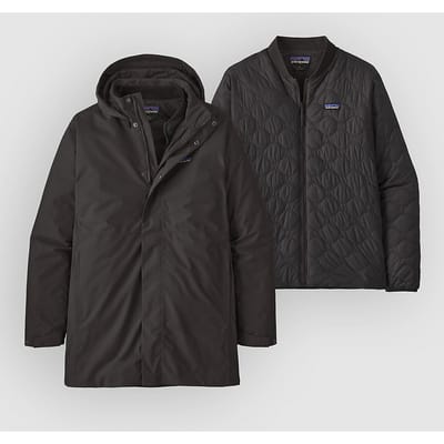 Patagonia Heyes Peak 3-In-1 Parka zwart