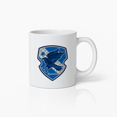 Ravenclaw Mok 330ml – Harry Potter Huis Koffiebeker – Magisch Cadeau voor Tovenaarswereld Fans