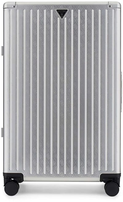 GUESS trolley Trunkshow 28 In 8-Wheeler Silver zilverkleurig 70cm