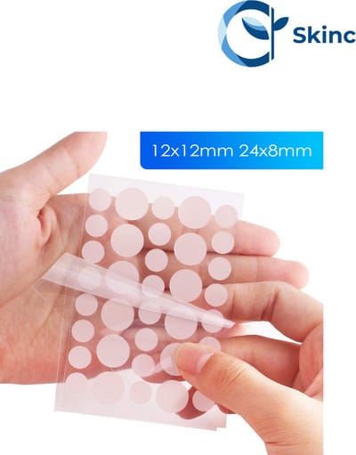 SKINC pimple patch Acne Patch - Puisten Verwijderaar - Puisten Pleister - Acne Pleister - Acne Sticker - Puistjes Verwijderen