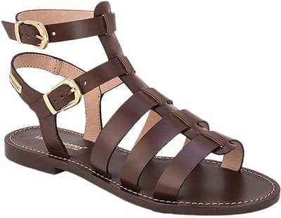 Leren sandalen van Les Hagora