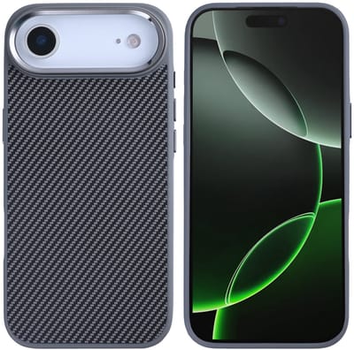 Rixus Mag Carbon With MagSafe For Apple iPhone 17 Air Titanium Grey