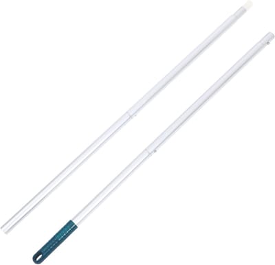 Vervangende Dweilstok - Mopsteel Vervanging - Snel Schoonmaken - Uitschuifbaar Vierdelig - 169cm Lengte - Meerkleurig