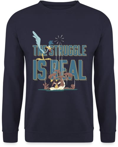 Looney Tunes The Struggle Is Real Sweater Heren