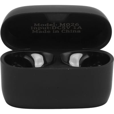 Oplaadcase voor Elite 5 Bluetooth Oordopjes USB C Snel Opladen Oordopjes Vervangende Oplaadcase black