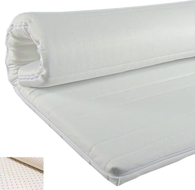 Slaaploods.nl Topdekmatras - Latex Comfort - 80x200 cm - Dikte 6 cm