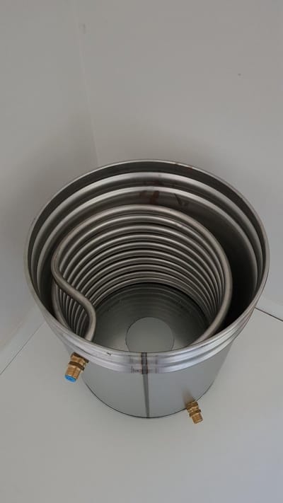 Zwembadverwarming houtgestookt tot 18.000 liter pool heater zwembad heater