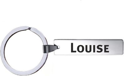 Sleutelhanger Met Naam - Louise - RVS