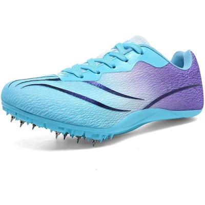Man Baan en Veld Spikes Schoenen Training Hardloopsneakers Voor Studenten Antislip Wedstrijd Waterdicht Lichtgewicht Racingschoen 36