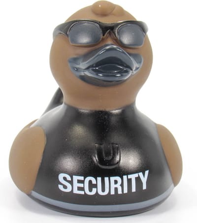 DELUXE SECURITY DUCK badeendje van BudDuck