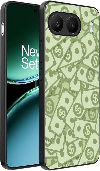 Smartphonica Telefoonhoesje Geschikt voor OnePlus Nord 4 met Geld Opdruk - TPU Backcover Case With Money Design geschikt voor OnePlus Nord 4