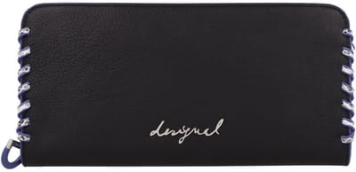Desigual portemonnee Mone Capsule Tiny Fiona Long Wallet Black zwart