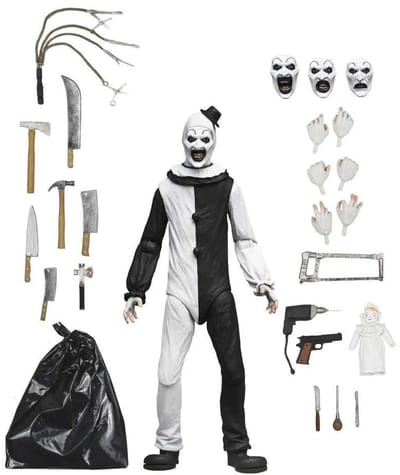 NECA Terrifier Action Figure Ultimate Art the Clown 17 cm Action Figuur