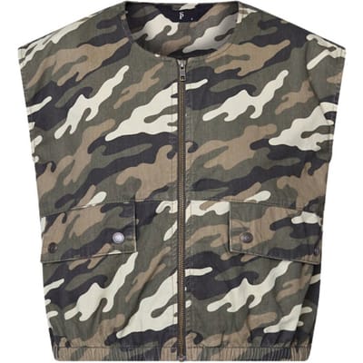 SisterS point Gilet Garwin Ve6 20065 Camouflage Dames Maat - M
