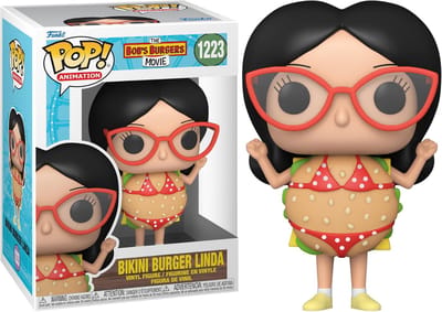 The Bob's Burgers Movie POP! Pride Vinyl Figure Bikini Burger Linda 9 cm