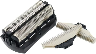 Vervangend Scheerhoofd met Scheerfilm en Scheermesaccessoires voor Philips QC5550 en QC5580 Draaimesjes voor Mannen
