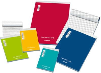 Blasetti 7135 schrijfblok & schrift A5 60 vel Verschillende kleuren