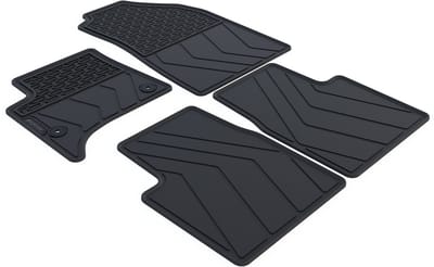 Rubber Automatten geschikt voor Citroën C3 Aircross - 2025-heden - 4-delig - Uitvoering: C3 Aircross | 5-zits | Hybrid e-DSC6 (48V)