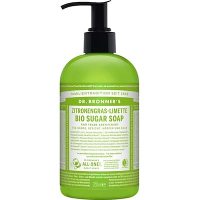 Dr. Bronner's Zeep Citroengras-Kalk Biologische Suikerzeep Vloeibare zeep Dames 710 ml