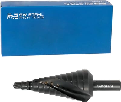 SW-Stahl 82417L HSS trappenboor nitride gecoat 6-30 mm