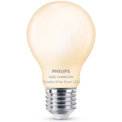 Philips Smart LED Lamp - Slimme LED-Verlichting - Warm- tot Koelwit Licht - E27 - 60W - Mat - Wi-Fi