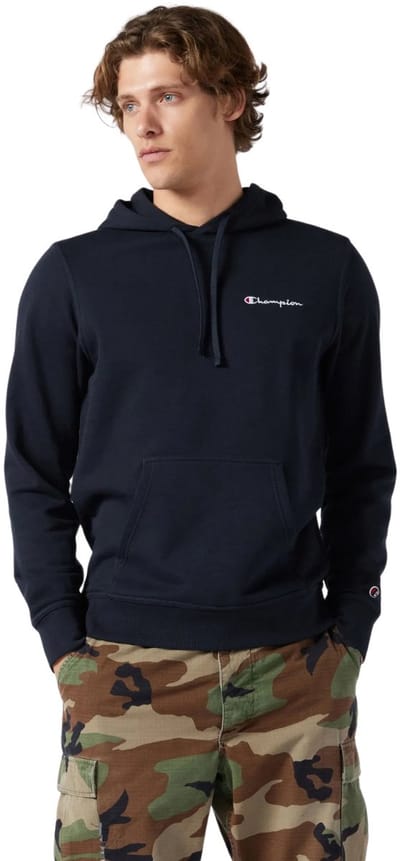 Champion Hooded Sweatshirt Heren Donkerblauw - Maat L