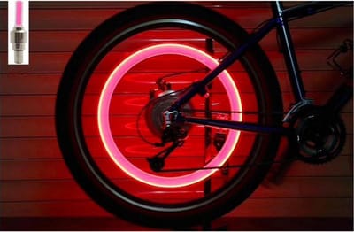 Spaakverlichting - LED spaaklicht - kleurrijke spaaklampen - fietslamp - wielverlichting - 2 Stuks- kinderfiets