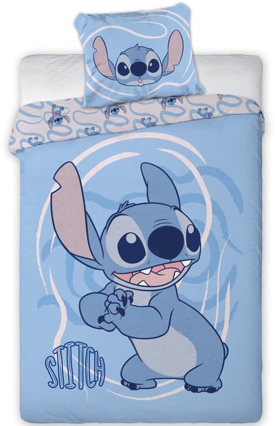 Disney Lilo & Stitch Dekbedovertrek Sweet - 140 x 200 cm / 70 x 90 cm - Katoen