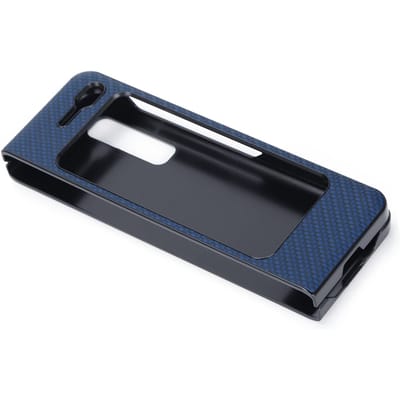 Mobiele Telefoonhoes ABS All-Inclusive Anti-Val Beschermhoes voor Samsung Galaxy Z Fold 1 W20(Blauw ) blauw